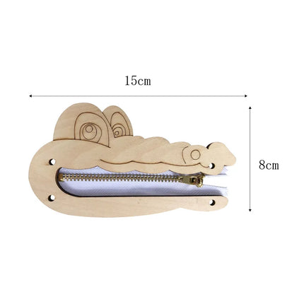 Crocodile zipper