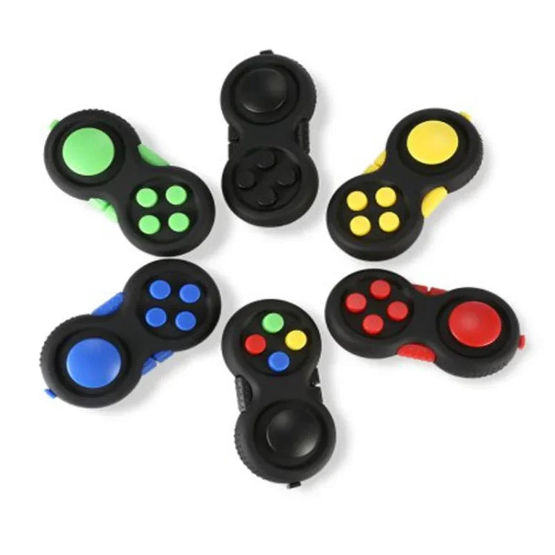 Fidget Cube Speelkubus met Diverse Knoppen en Draaifuncties