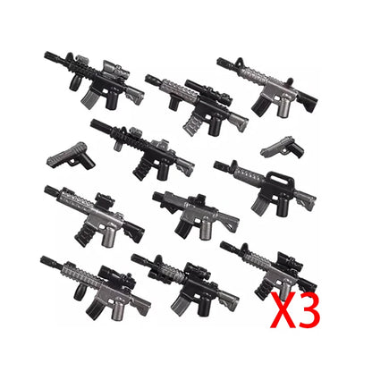 Bouwblokjes Figuren Commando Speciale Eenheid Leger met Wapens en Accessoires