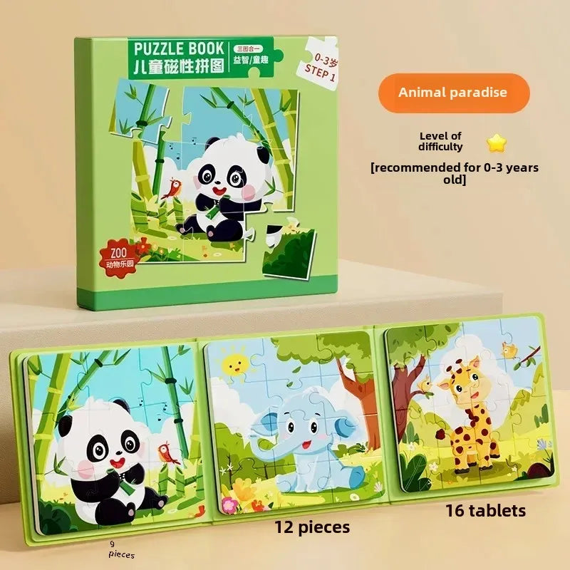 Magnetische 3D Puzzel voor Kinderen (Educatief Speelgoed)