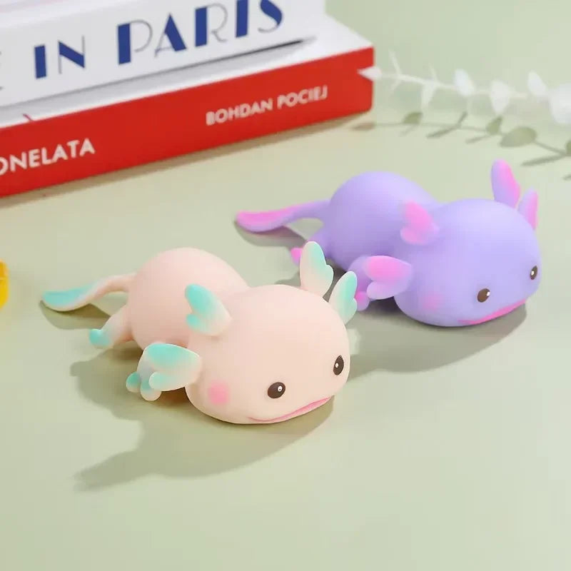 Axolotl Squishy Stressbal voor Kinderen en Volwassenen