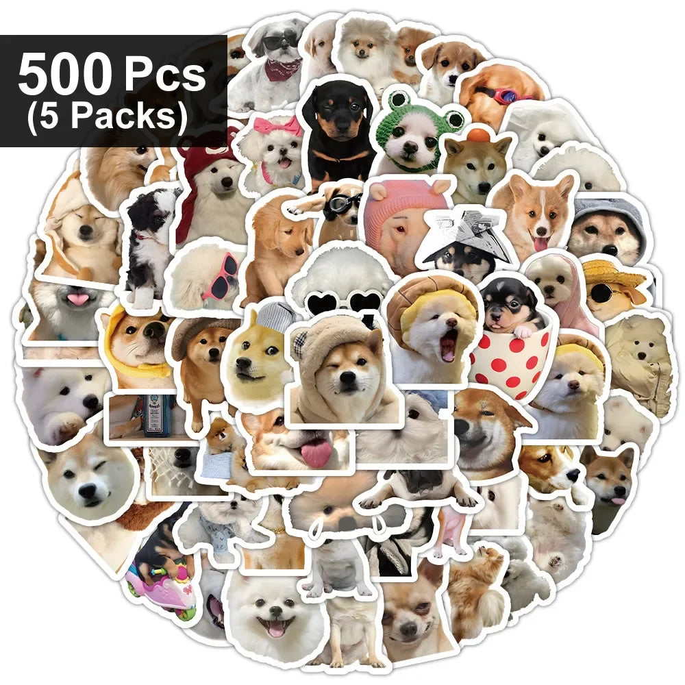 Leuke Honden Stickers voor Kinderen (diverse aantallen)