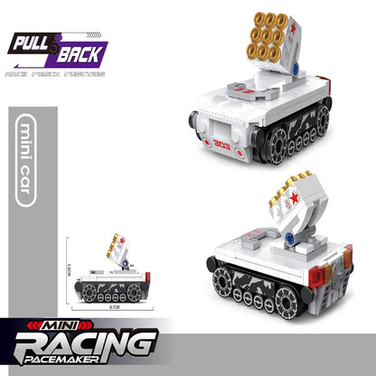 Bouwblokjes Optrek Voertuigen | Diverse Modellen LEGO®-compatibel