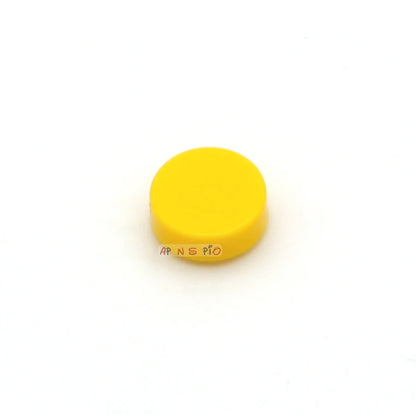 100 Ronde Bouwtegel Steentjes 1x1 | Compatibel met Lego