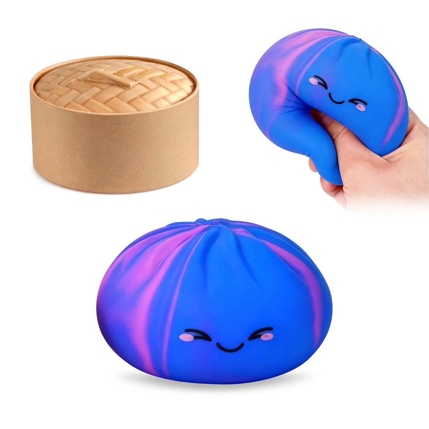 Squishy Knijp Broodje voor Stressverlichting