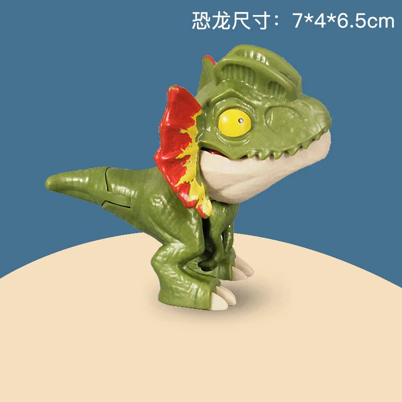 Vingerbijtende Dinosaurus T-Rex Speelfiguur met Beweegbare Gewrichten