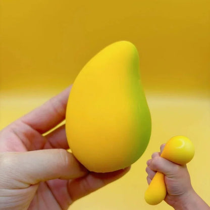 Fruitvormig Knijpspeeltje voor Stressvermindering