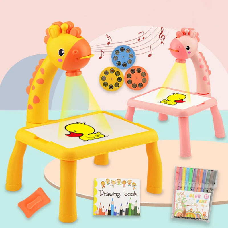 Tekentafel met Projector voor Kinderen