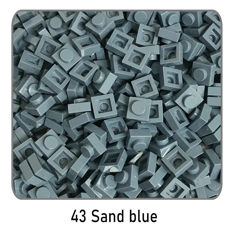 100 stuks 1x1 bouwstenen | Compatibel met Lego