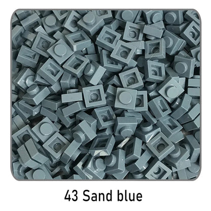 100 stuks 1x1 bouwstenen | Compatibel met Lego