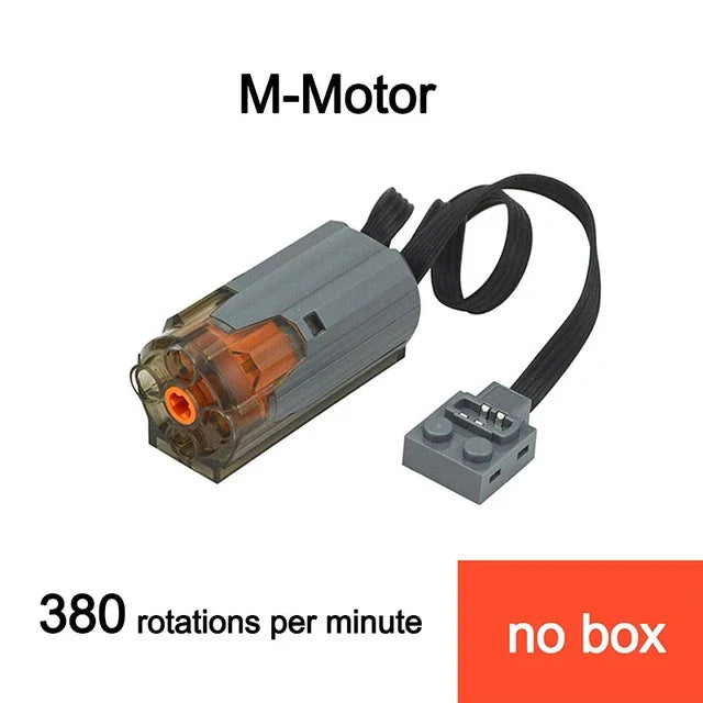 Motor en power set voor techniek – Compatibel met LEGO®