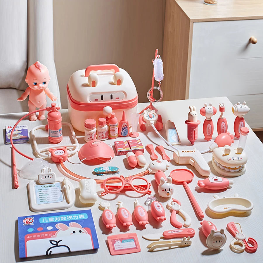 Complete Doktersset voor Kinderen met Medische Instrumenten