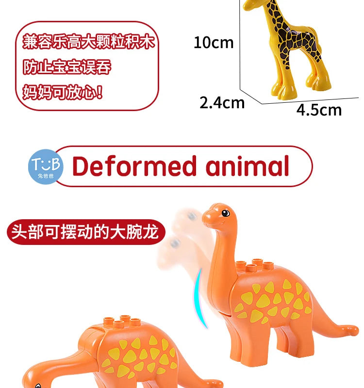Huisdieren en dieren set – Compatibel met Duplo®