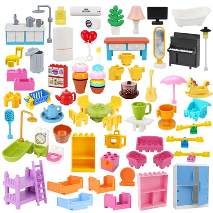 Poppenhuis Kamers – Compatibel met Duplo®