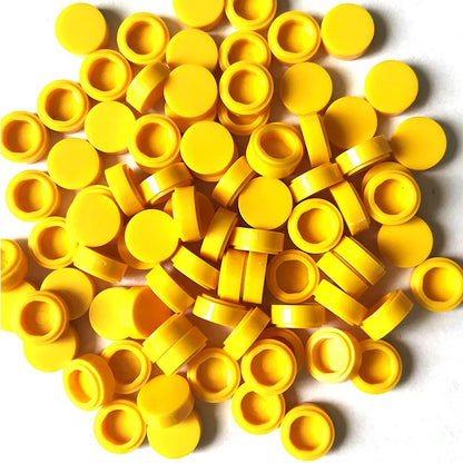 900 stuks Rond Bouwblokje 1x1 Tegel – Compatibel