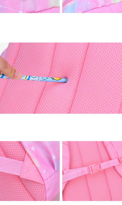 Roze Schooltas Rugzak voor Meisjes en Tieners