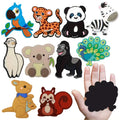 10 Dieren Magneetjes voor Koelkast en Whiteboard