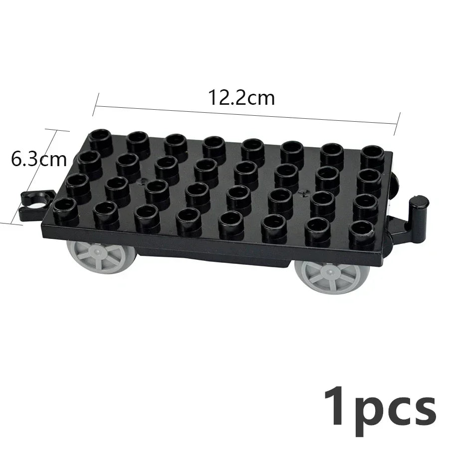 Trein rails onderdelen set – Compatibel met Duplo®