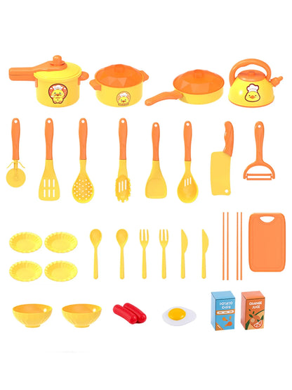 Complete Kinder Speelkeuken met Kookplaat en Keukengerei