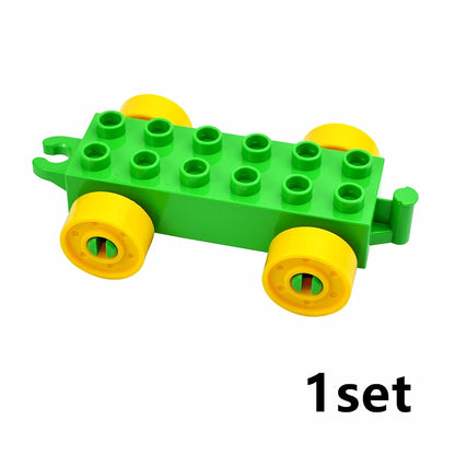 Trein en voertuigen set – Compatibel met Duplo®