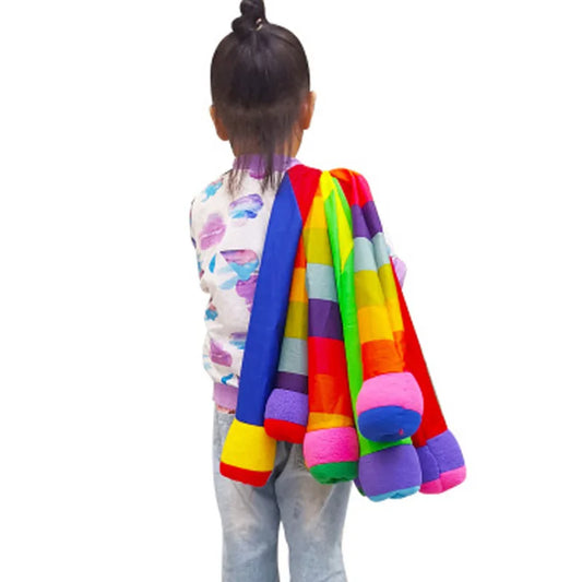 Interactieve Regenboog Meteoorbal voor Beweging en Sensorische Training