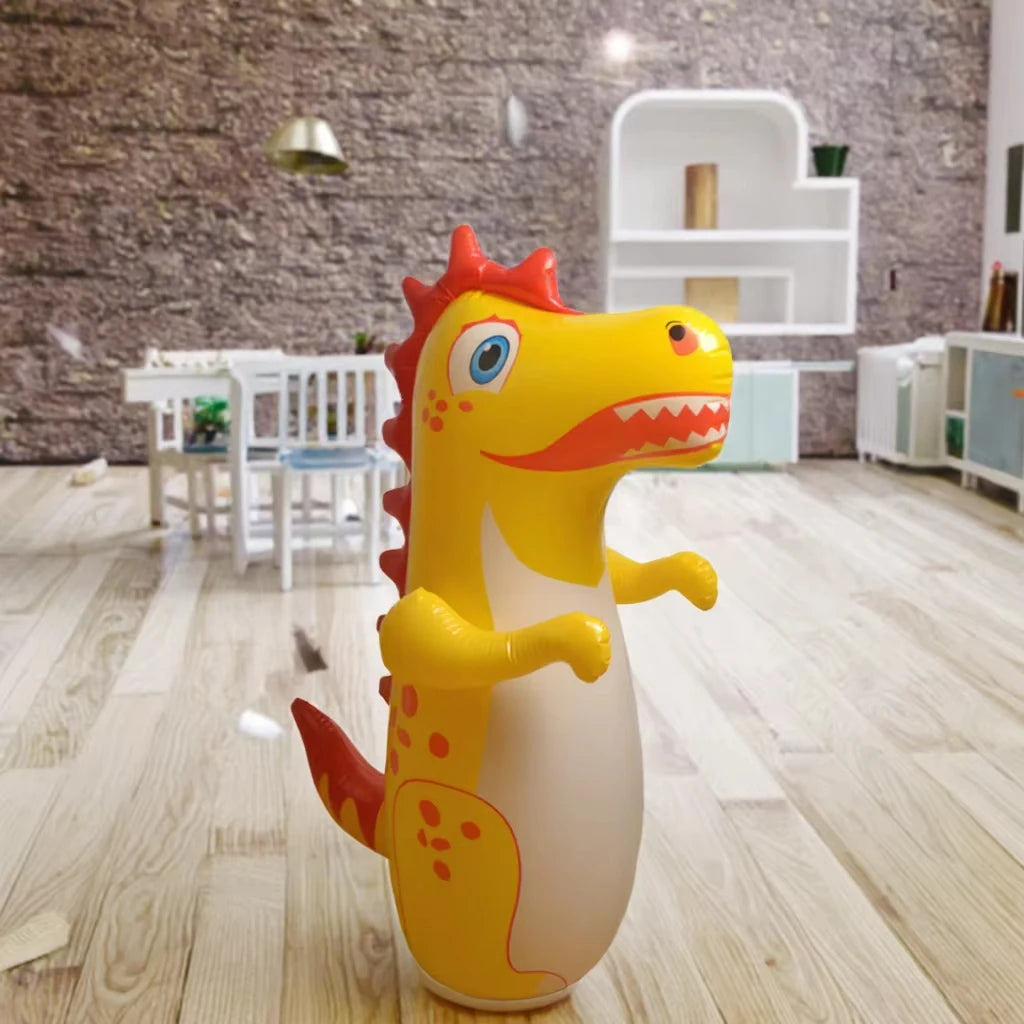 Opblaasbare Boksbal voor Kinderen – Dinosaurus Stootpop