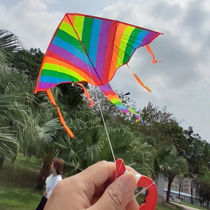 Kleurrijke Regenboog Vlieger voor Buitenplezier voor Kinderen