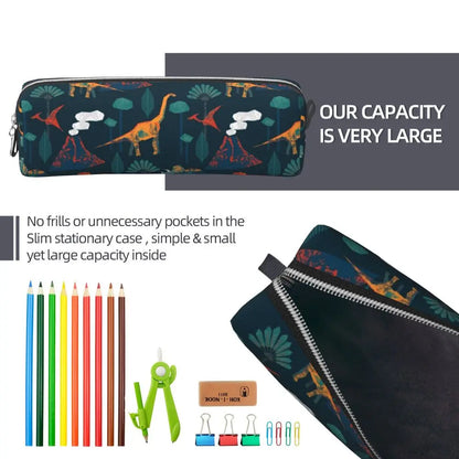 Dino Etui met Grote Capaciteit voor Kinderen