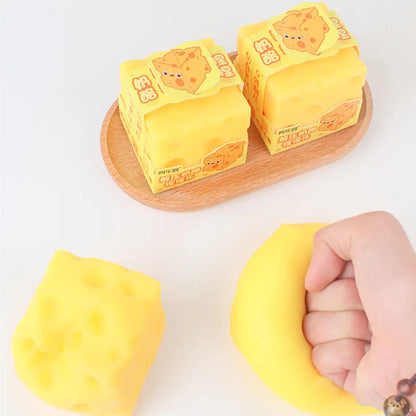 Squishy Kaas Knijpspeeltje voor Stressvermindering