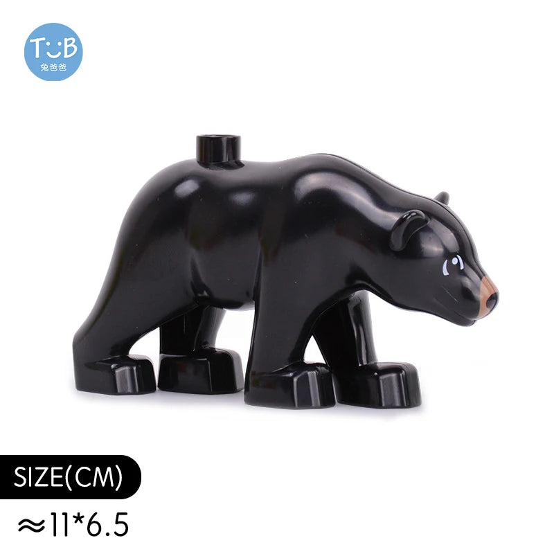 Dieren set voor bouwstenen – Compatibel met Duplo®