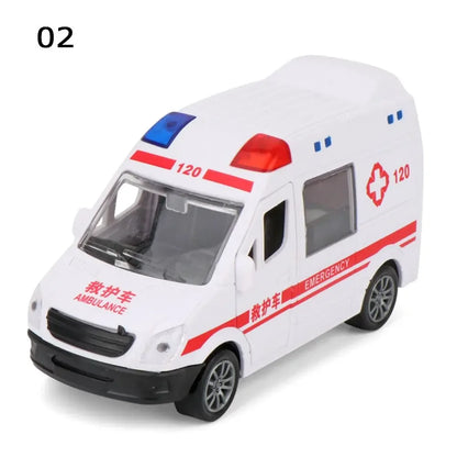 Inertie Voertuig Model – Politieauto, Brandweerwagen of Ambulance