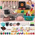 Speelkeuken Set met Accessoires, Pannen en Speeleten