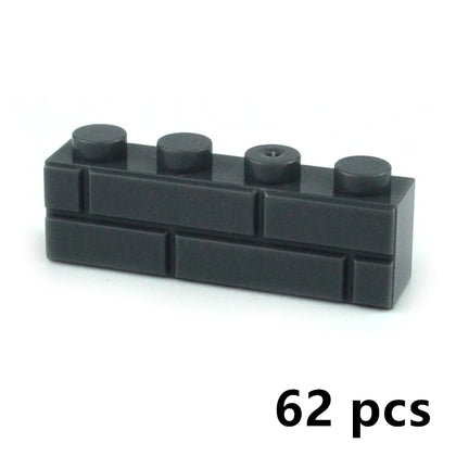 dark gray 1X4 62pcs