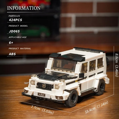 JD Serie Raceauto Bouwblokken – LEGO® Compatibel
