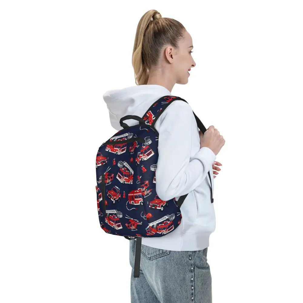 Kinderrugzak Bluswagen Patroon