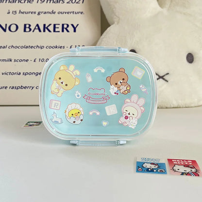 Leuke Rilakkuma Bento Box Lekvrij voor Snacks en Lunch