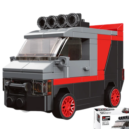 Bouwblokken Terugtrek Voertuigen Set – LEGO® Compatibel