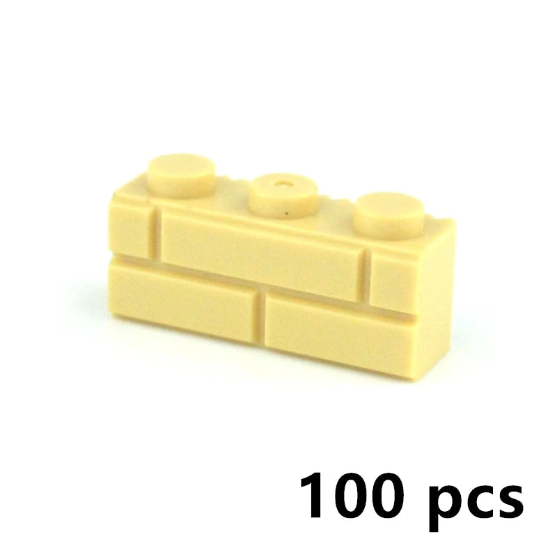 Kleine bouwstenen voor muren | Compatibel met Lego | Diverse maten