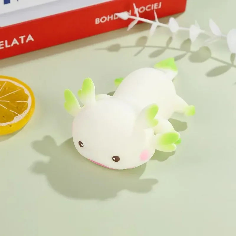 Axolotl Squishy Stressbal voor Kinderen en Volwassenen