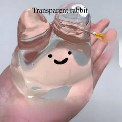 Transparent rabbit
