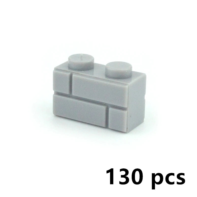 Kleine bouwstenen voor muren | Compatibel met Lego | Diverse maten