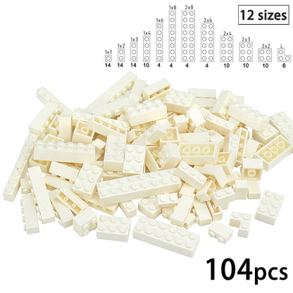 Kleine bouwstenen voor muren | Compatibel met Lego | Diverse maten