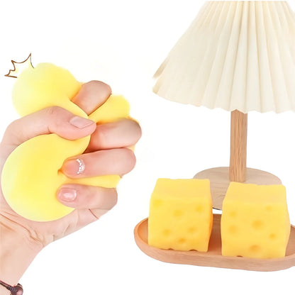 Squishy Kaas Knijpspeeltje voor Stressvermindering