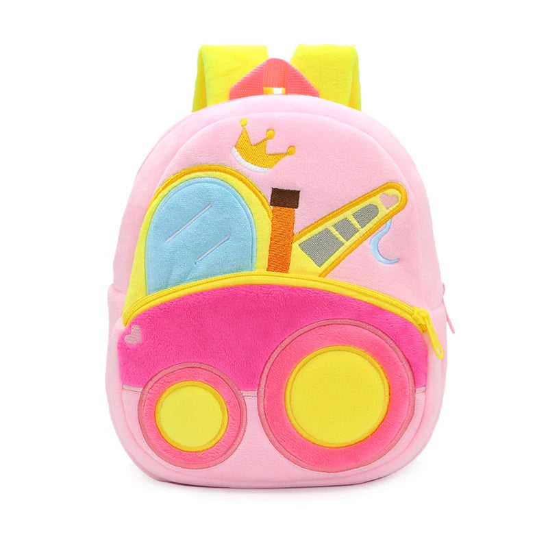 Pluche Kinderrugzak Graafmachine – 1-3 Jaar