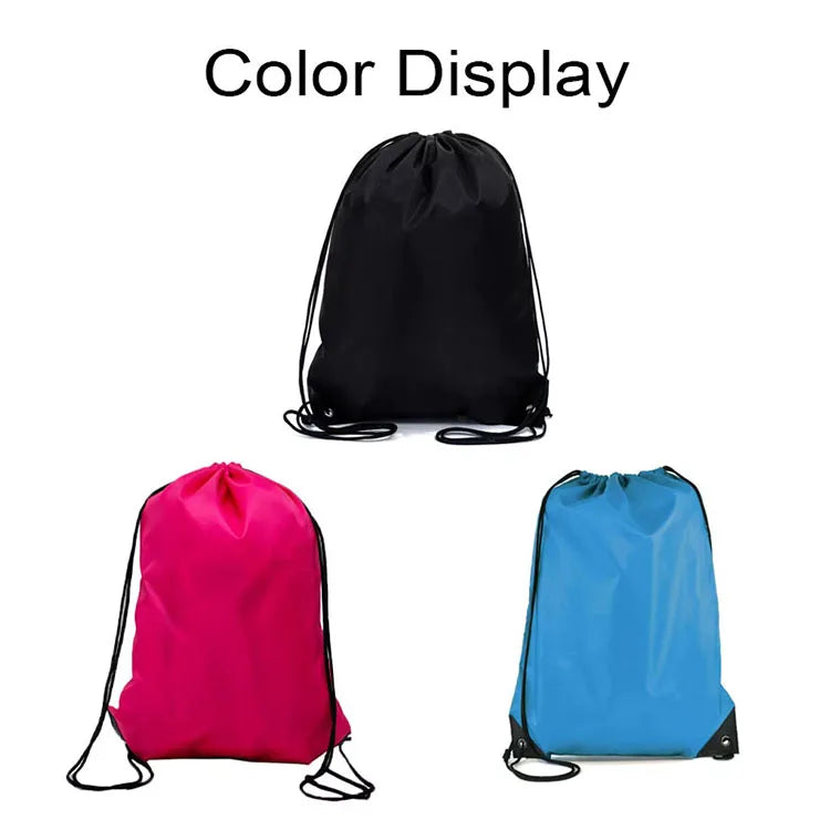 Lichtgewicht Trekkoord Tas – Unisex Rugzak voor School & Sport