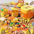 Speelkeuken Accessoires Set met Kookgerei en Rijstkoker