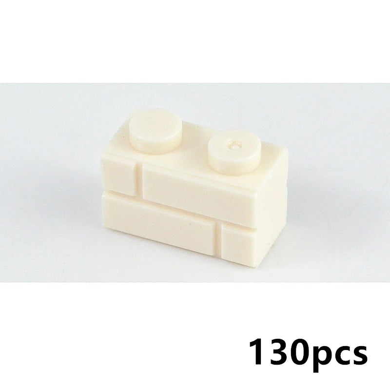 Kleine bouwstenen voor muren | Compatibel met Lego | Diverse maten