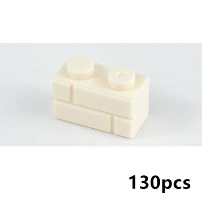 Kleine bouwstenen voor muren | Compatibel met Lego | Diverse maten