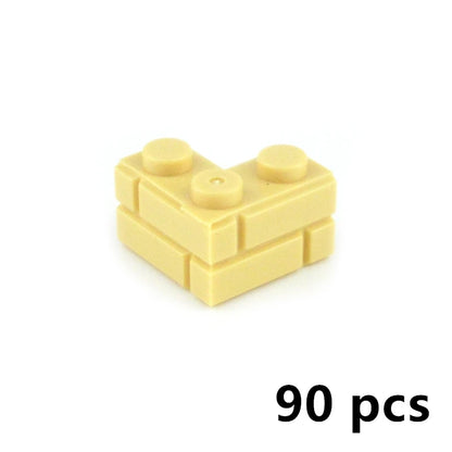 Kleine bouwstenen voor muren | Compatibel met Lego | Diverse maten