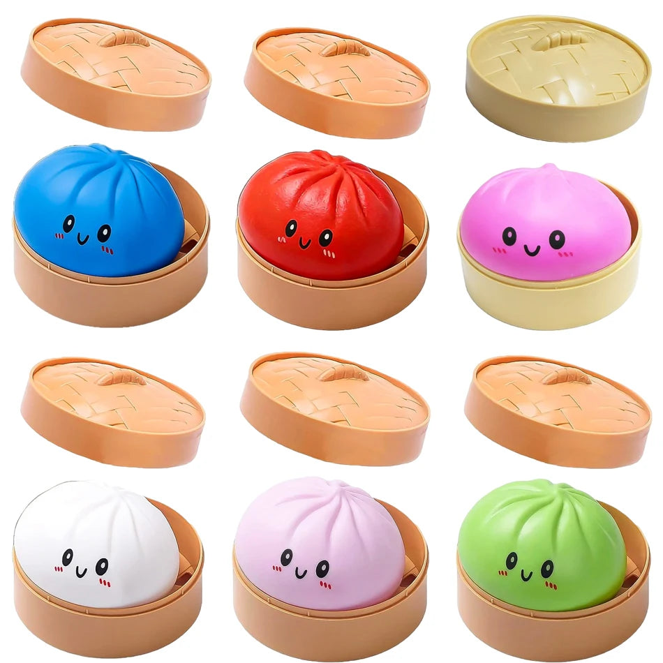 Verrassings Squishy in Dumpling Vorm